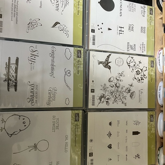 Stampin' Up! Decorative Stamp Set - Black and White retired 
You choose stamp - Picture 5 of 15